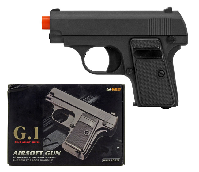 Metal Zinc Alloy G.1 Airsoft Pistol