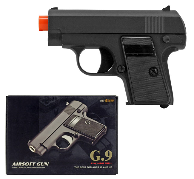 Metal Zinc Alloy G.9 Airsoft Pistol