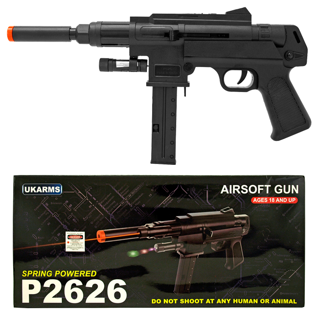 P2626 Spring Powered Airsoft Gun UKARMS