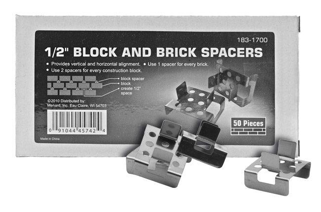 1/2" Block and Brick Mason Spacers - 183-1700