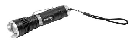 Tactical Picatinney Mount 600 Lumen Flashlight with Pressure Switch