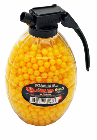 1,500-pc. Grenade Bottle 6mm BB's