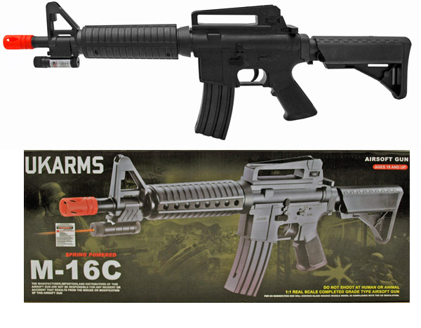 M-16C Spring Airsoft Rifle