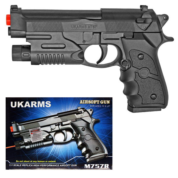 M757R Spring Airsoft Handgun
