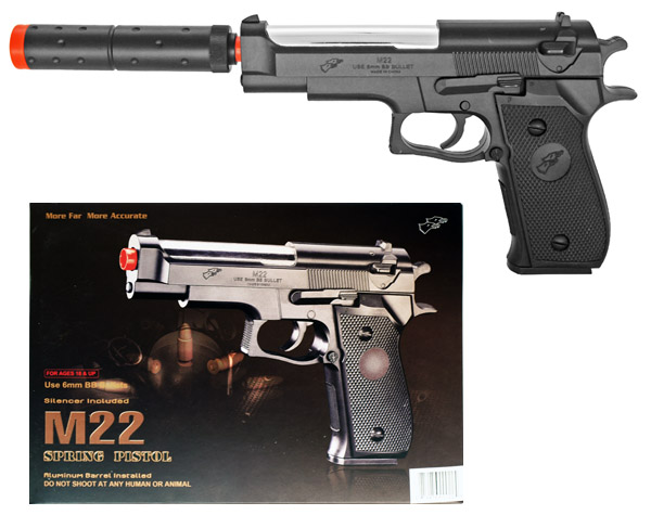 M22 Spring Airsoft Handgun