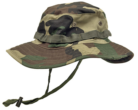 Boonie Hat - Woodland Camo