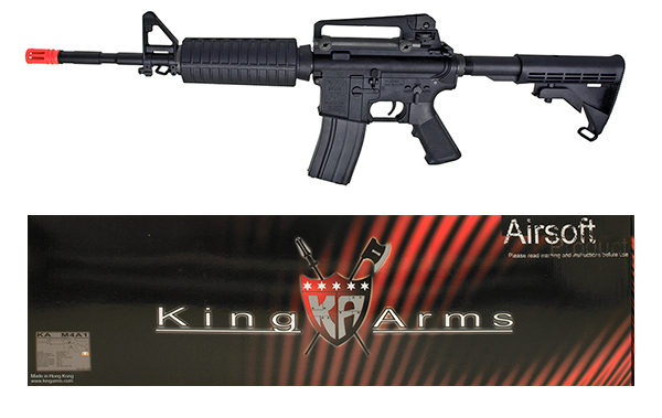 King Arms M4A1 AEG Electric Airsoft Rifle