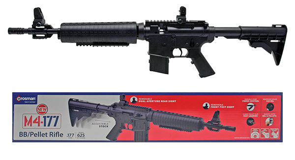 Crosman M4-177 BB/Pellet Rifle