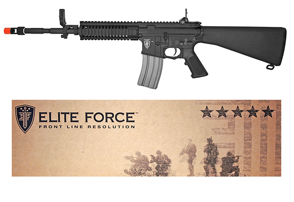 Elite Force SR16 4CRL Electric AEG Airsoft Gun - Black