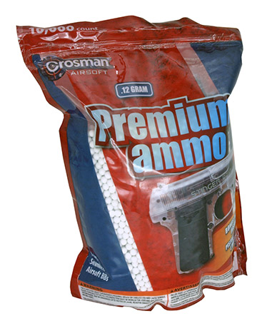 10,000-pc. Crosman .12g 6mm Seamless BB's w/ Clear Pistol