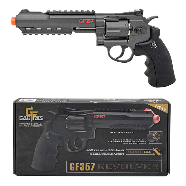Game Face GF357 Airsoft Revolver
