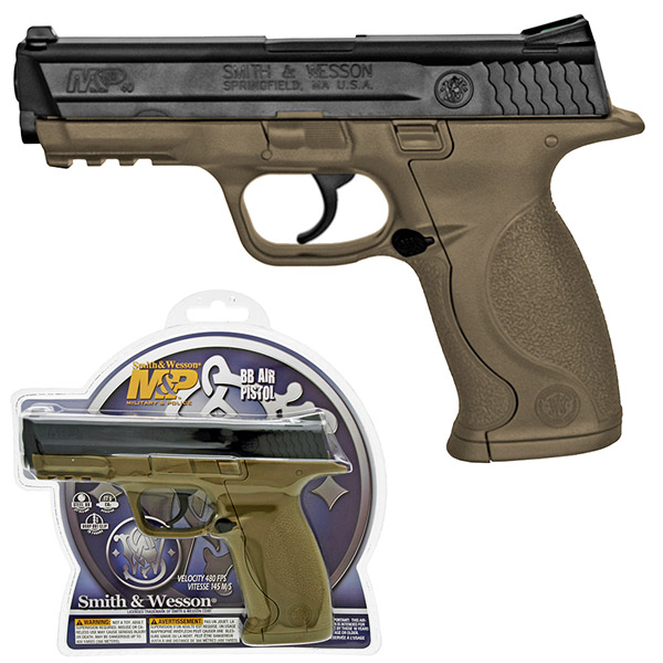 Smith & Wesson M&P40 4.5mm BB Pistol  - Dark Earth