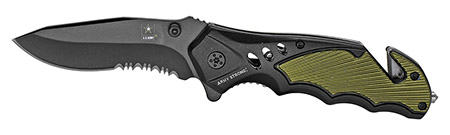 4.5" Spring Assist Licensed US Army Folding Rescue Knife