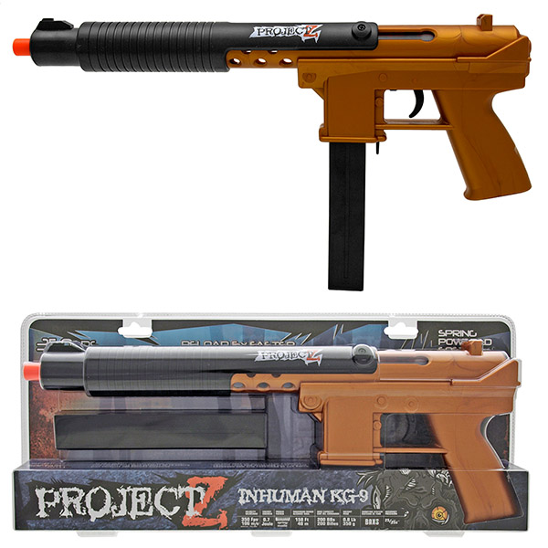 Project Z Inhuman KG-9 Spring Airsoft Gun - Bronze