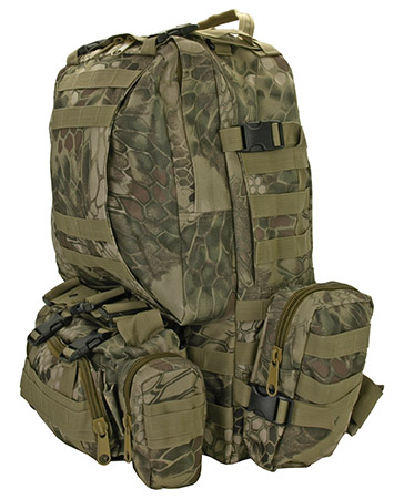 Large Assault Rucksack - Reticulated Camo