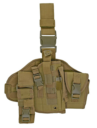 Assembled Drop Log Holster - Coyote