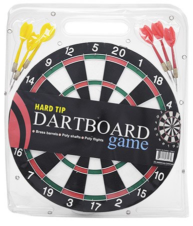 11.5" Dartboard w/ 6 Darts