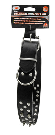 24" Studded Dog Collar