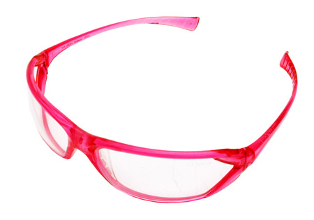 Metro Safety Glasses - Pink Frame