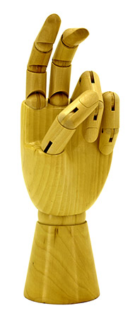 11" Left Hand Sword Display