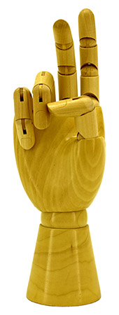 11" Right Hand Sword Display