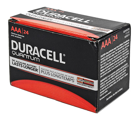 24-pc. Duracell Quantum Alkaline AAA Batteries