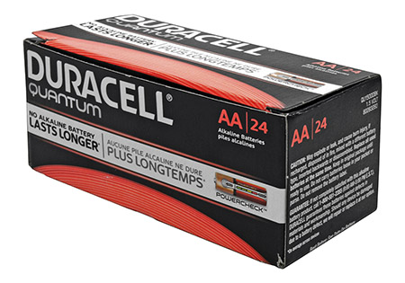 24-pc. Duracell Quantum Alkaline AA Batteries