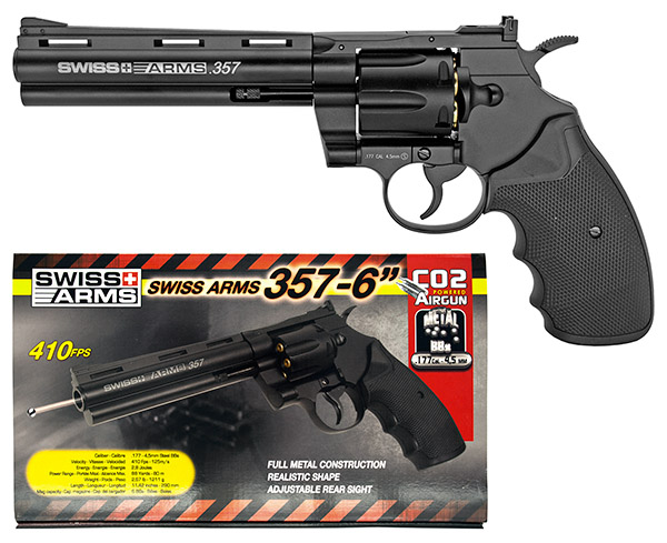 Swiss Arms 357 Magnum CO2 BB Revolver