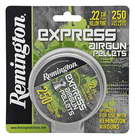 250-pc. Remington .22 Caliber Pellets - Hollow Point