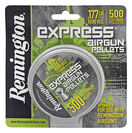 500-pc. Remington .177 Caliber Pellets - Round Nose