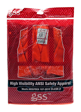 High Visibility ANSI Safety Vest - Extra Large