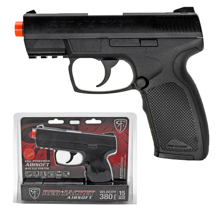 CO2 Powered Airsoft Battle Pistol