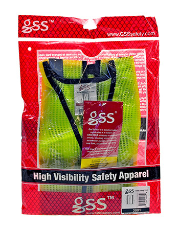 High Visibility Safety Vest - Yellow