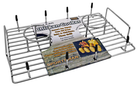 Double Beer Can Chicken Cooker