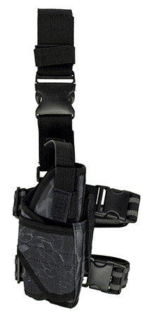 Delta Tactical Leg Holster - Black Mamba Camo