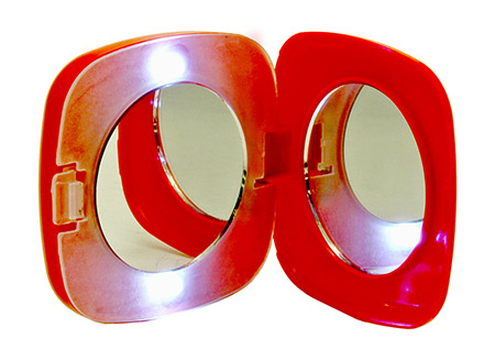 Light up Compact Makeup Mirror - Assorted Colors