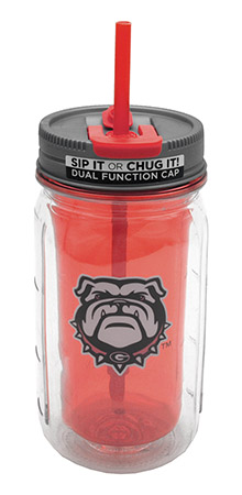 16-oz Georgia Mason Jar Water Bottle