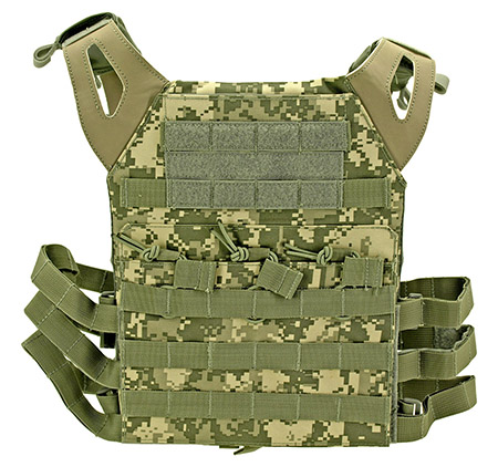 Junior Padded Tactical Vest - Digital Camo