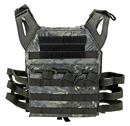 Junior Padded Tactical Vest - Black Mamba