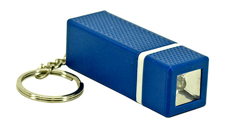 Rectangle Key Chain Flashlight - Assorted Colors