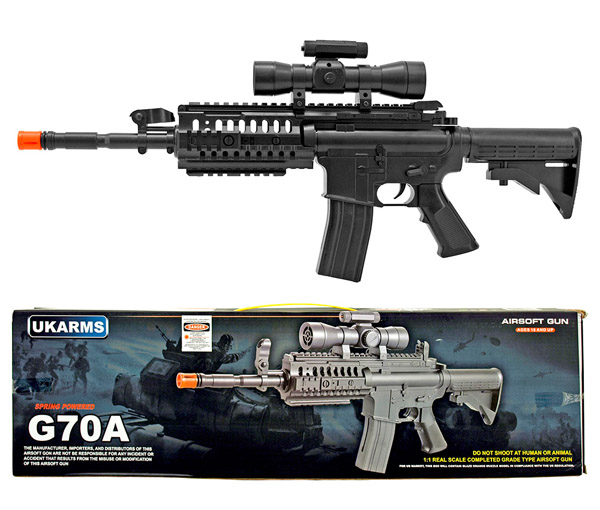 G70A UKArms Spring Powered Airsoft Rifle