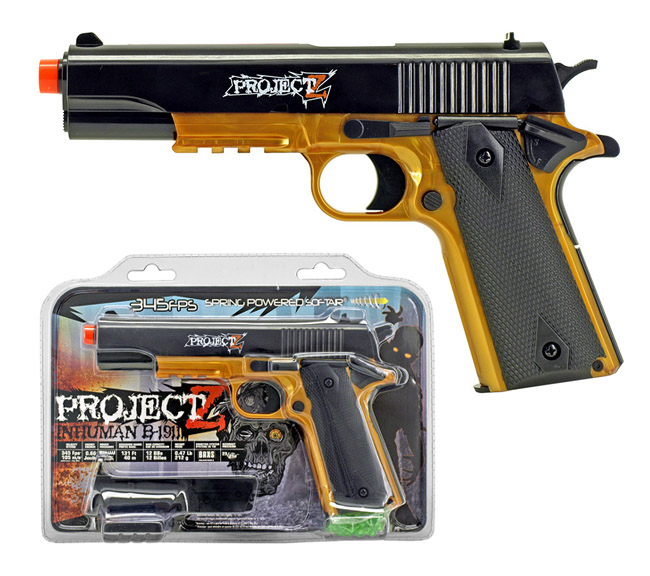 Project Z Spring Powered Airsoft Handgun