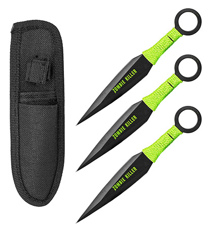 3-pc. Zombie Killer Throwing Knives
