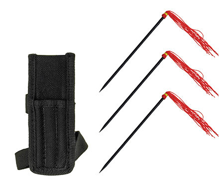 3-pc. Throwing Needle With Wrist Sheath