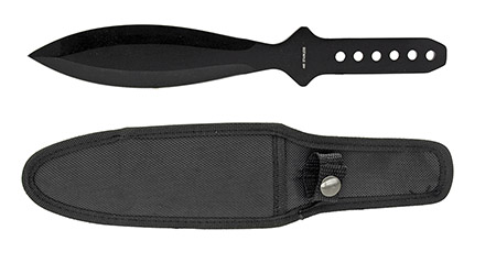 12" Throwing Knife - Black