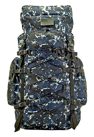 The Washington Hiking Pack - Blue Digital Camo