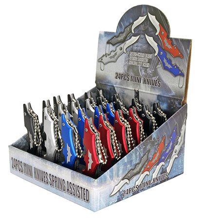 24-pc. Spring Assist Bat Knife Set