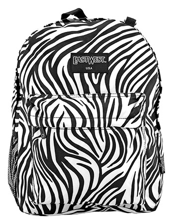Sport Backpack - Zebra