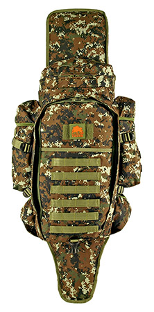 Lost Woods 9.11 Tactical Full Gear Rifle Backpack - Green Digital Camo