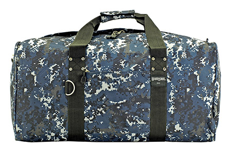 The Duffle Bag - Blue Digital Camo